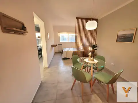 Departamento Monoambiente con 1 baño