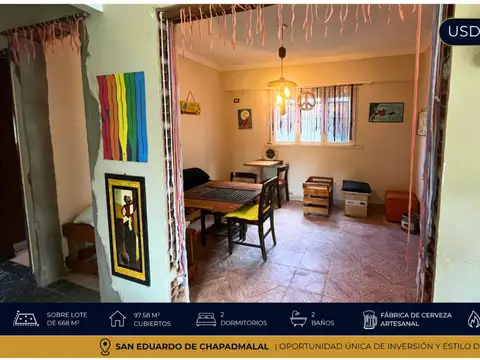 Casa en Venta en Barrio Chapadmalal, USD 99.000