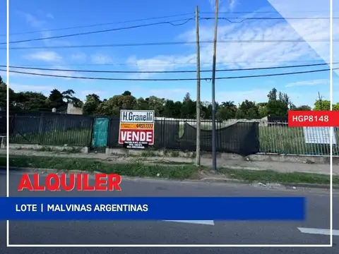 Terreno - Alquiler - Argentina, Malvinas Argentinas - Av. Presidente Arturo Illia 4153