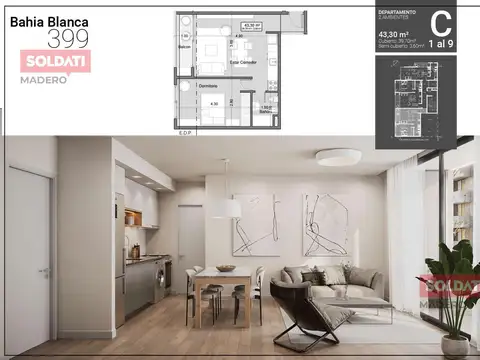 Departamento en Venta al Noreste