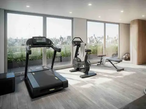 Departamento Monoambiente con 1 baño