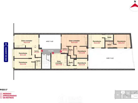 Departamento en Venta de 3 ambientes