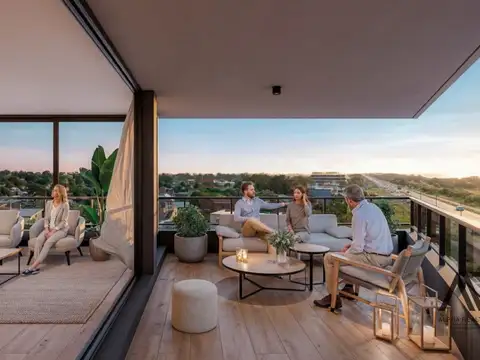 Apartamento de 3 dormitorios sobre Rambla Costanera. Parque Carrasco. Ent. 2027