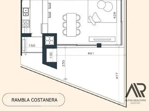 Departamento en Venta de 4 ambientes