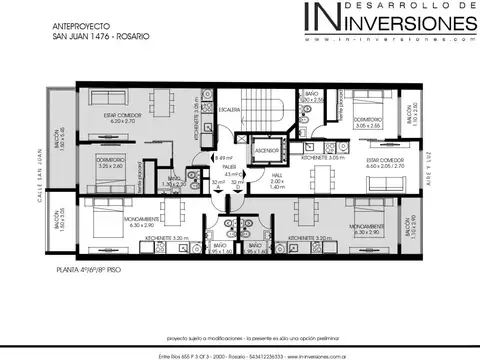 Departamento en Venta de 1 dormitorio