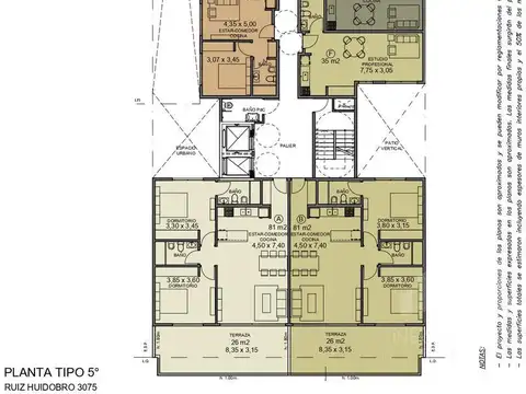 Departamento en Venta en Saavedra, USD 244.800