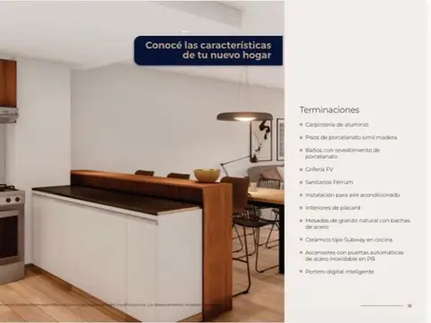 Departamento en Venta al Oeste