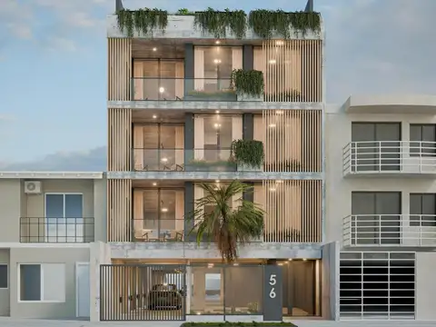 Departamento en venta - San Isidro, 2 ambientes en construcción con balcon y cochera