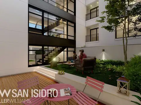 Departamento 3 ambientes con 2 baños