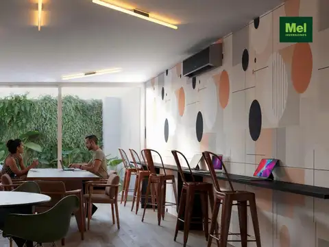 Departamento Monoambiente con 1 baño