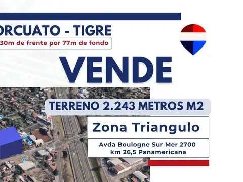 Terreno en Venta en Don Torcuato, Partido de Tigre