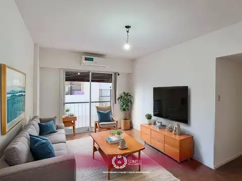 Alquiler departamento 3 ambientes cómodo 65M² con balcón francés en Boedo lavadero independiente