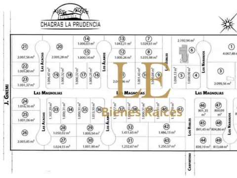Terreno en Venta de 1000,0 m2
