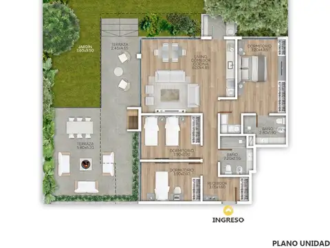 Departamento - Parque Miramar