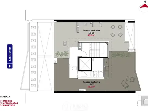 Departamento en Venta con 1 cocheras