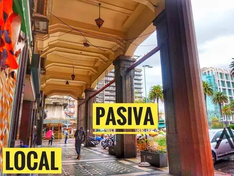 Venta De Local Comercial En Plaza Independencia Con Renta