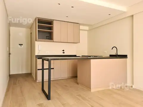 Venta departamento monoambiente con terraza y cochera 