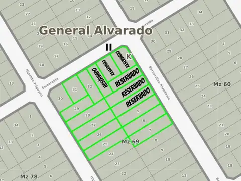 VENTA  EN BLOCK  Y CUOTAS EN PESOS MIRAMAR 