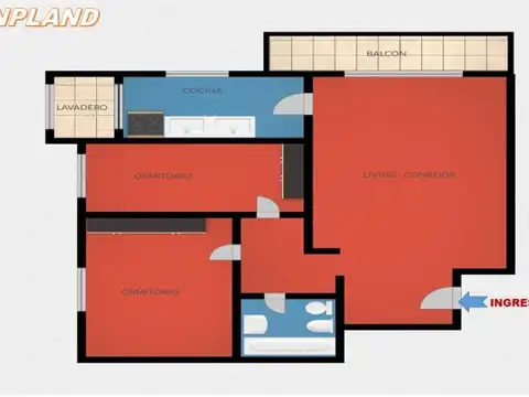 Departamento en Venta de 2 dormitorios