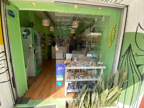 Excelente local de Suplementos/Snacks saludables en la zona de Palermo.
