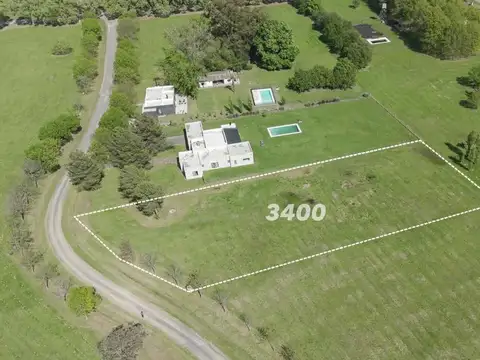 VENTA LOTE 3.400 M2 EN ESTANCIA VILLA MARIA EZEIZA