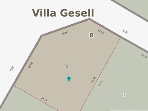 En venta 7 EXCELENTES LOTES comercial y multifamiliar en Zona Sur, VILLA GESELL