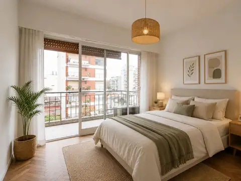 Departamento 4 ambientes con 2 baños
