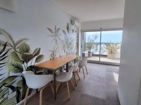 ALQUILER DEPTO 1 AMB URQUIZA con BALCON y PILETA