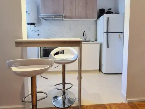 Departamento 2 ambientes con 1 baño