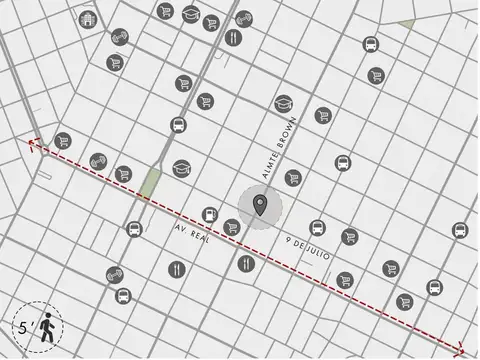 Casa duplex 3 ambientes Merlo