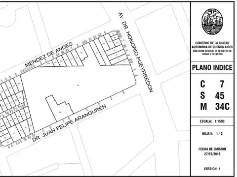 Terreno en Venta 18,18  mts Frente