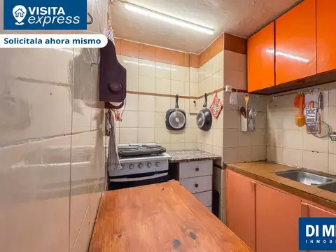 Departamento 2 ambientes con 1 baño