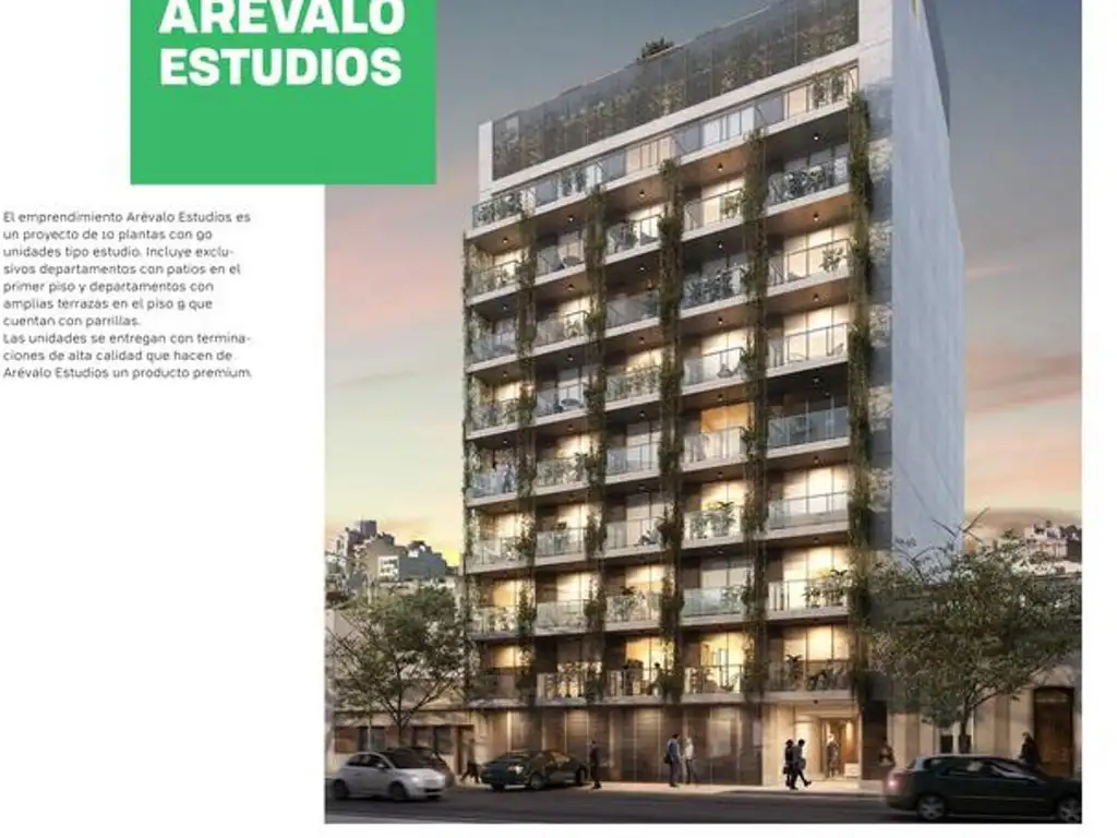 Arévalo Estudios - Arévalo 1400 de 1 Dormitorios