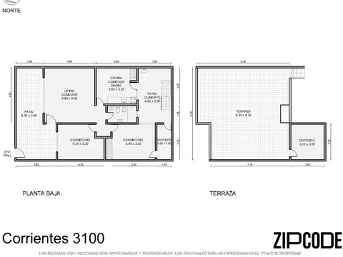 Depto Tipo Casa en Venta de 2 dormitorios