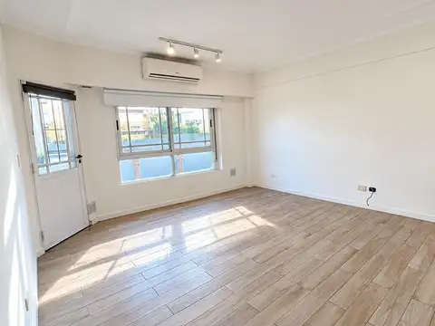 Departamento dos ambientes con cochera en alquiler