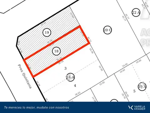 Terreno en Venta en Martinez