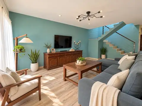 Casa 4 ambientes con 2 baños