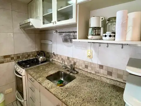 Departamento 2 ambientes con 2 baños