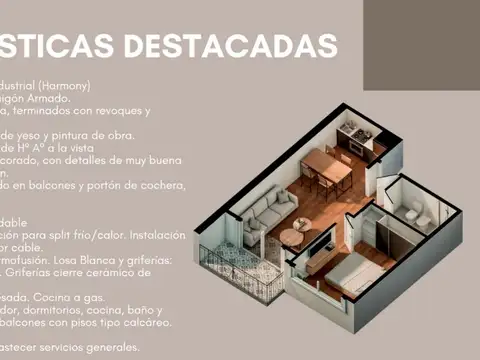 Departamento en Venta de 2 dormitorios