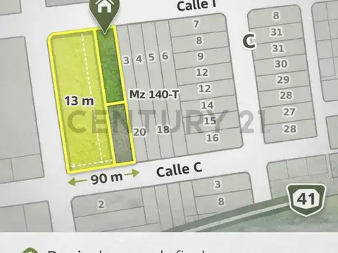 Lote en barrio Florentina - Ideal fines de semana