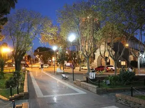 exc ubic lote de 220 mts con muy lindo entorno