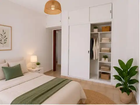 Departamento 2 ambientes con 1 baño