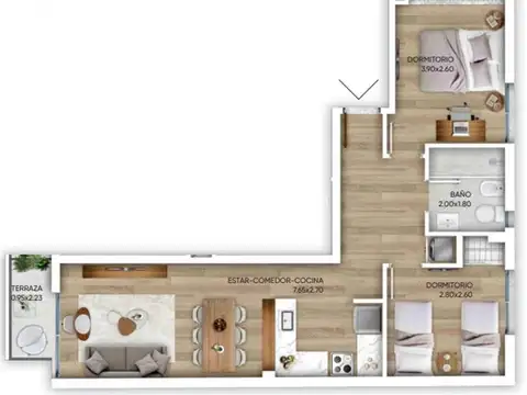 DEPARTAMENTO 3 AMBIENTES - CORDÓN, MONTEVIDEO