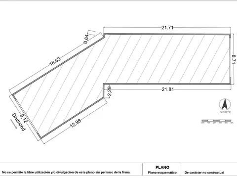 Galpon en Venta 37  mts Fondo