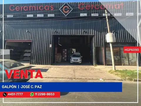 GalpÃ³n - Venta - Argentina, José C Paz - Av. Sequiscentenario 164