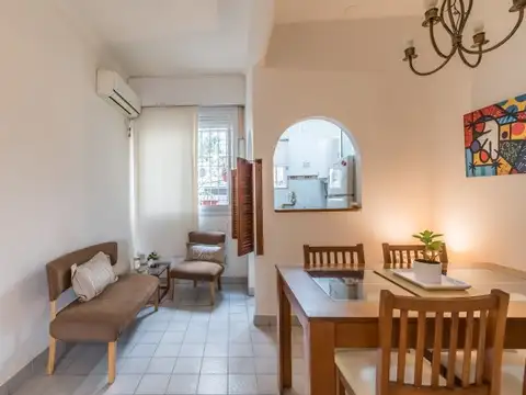Departamento 2 ambientes con 1 baño