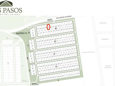 Venta Terreno en Los Pasos Puente (Los Pasos 4)