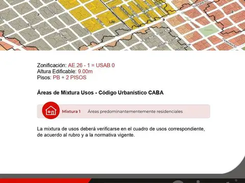 Terreno en Venta en Villa Urquiza, USD 250.000