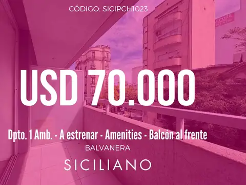 Departamento en Venta de Monoambiente