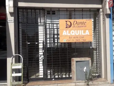 Alquiler Local de 42 mts en Ramos Mejia Zona Comercial